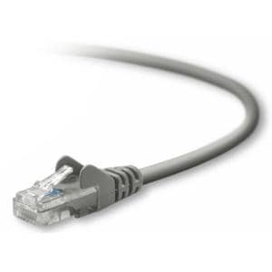 12FT CAT5E GRAY PATCH CORD SNAGLESS
