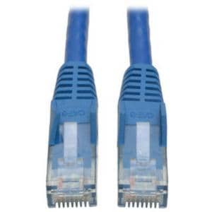 25FT CAT6 PATCH CABLE M/M BLUE GIGABIT MOLDED SNAGLESS PVC RJ45