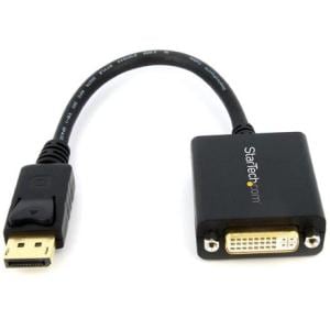 DISPLAYPORT TO DVI ADAPTER - DP 1.2 TO DVI-D VIDEO CONVERTER DONGLE