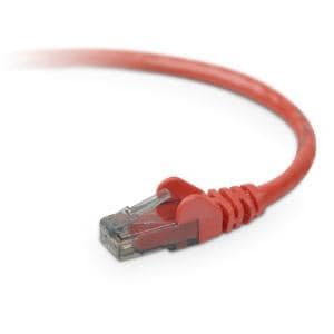 3FT CAT6 RED SNAGLESS PATCH CABLE RJ45M/RJ45M