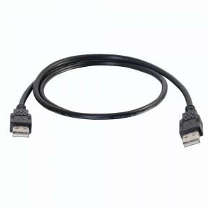 2M USB AA DEVICE BLK USBA/USBA