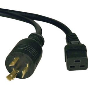 10FT POWER EXTENSION CORD 12AWG 20A C19 TO L6-20P FOR PDU/UPS