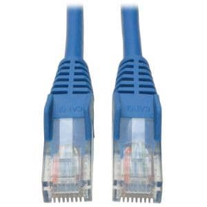 2FT CAT5 CAT5E PATCH CABLE BLUE SNAGLESS MOLDED M/M RJ45 350MHZ