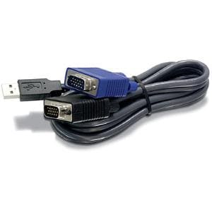 6FT 1.83M USB KVM CABLE FOR TK-803R TK-1603R