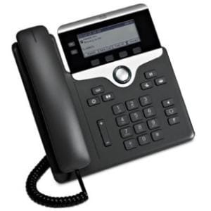 ip phone 7821 charcoal standard handset 2-line 3.5in display poe