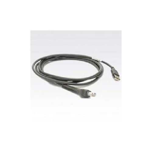 7FT USB UNIV STYLE3 CABLE STRAIGHT DURA GRAY