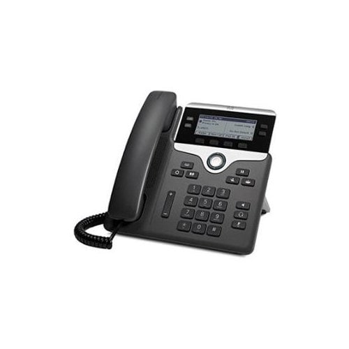 IP PHONE 7841 CHARCOAL STANDARD HANDSET 4-LINE 3.5IN DISPLAY POE